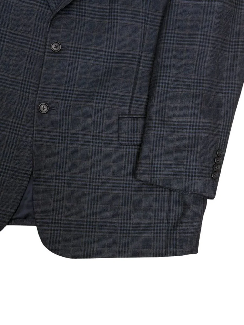 SILK & CAMELHAIR Jos A Bank Blazer Sport Coat PLAID Luxury Business Jacket 46R